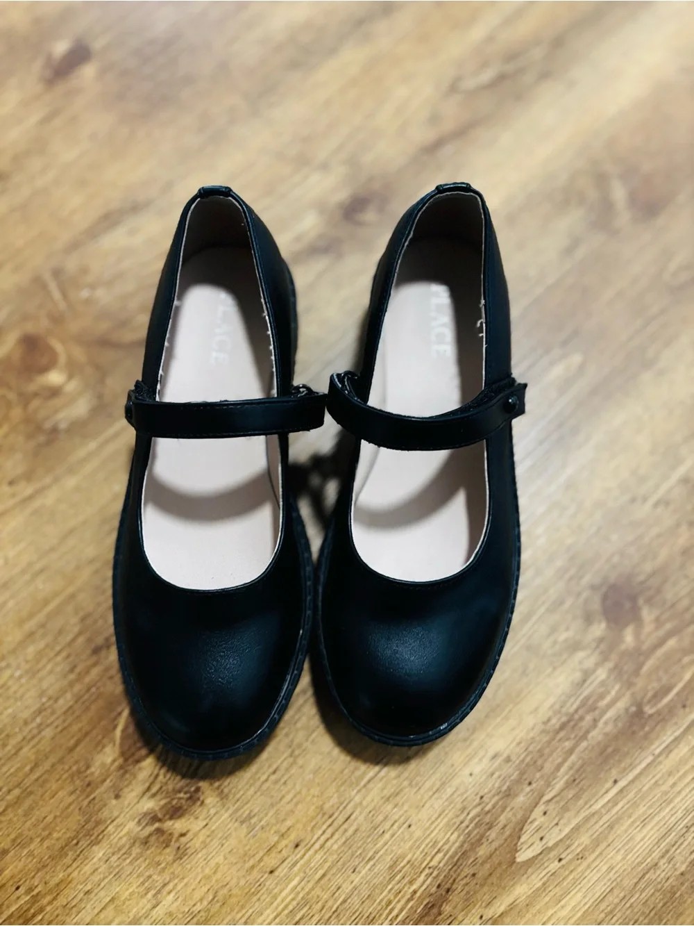 The Children's Place Black Mary Jane Lug Sole Shoes